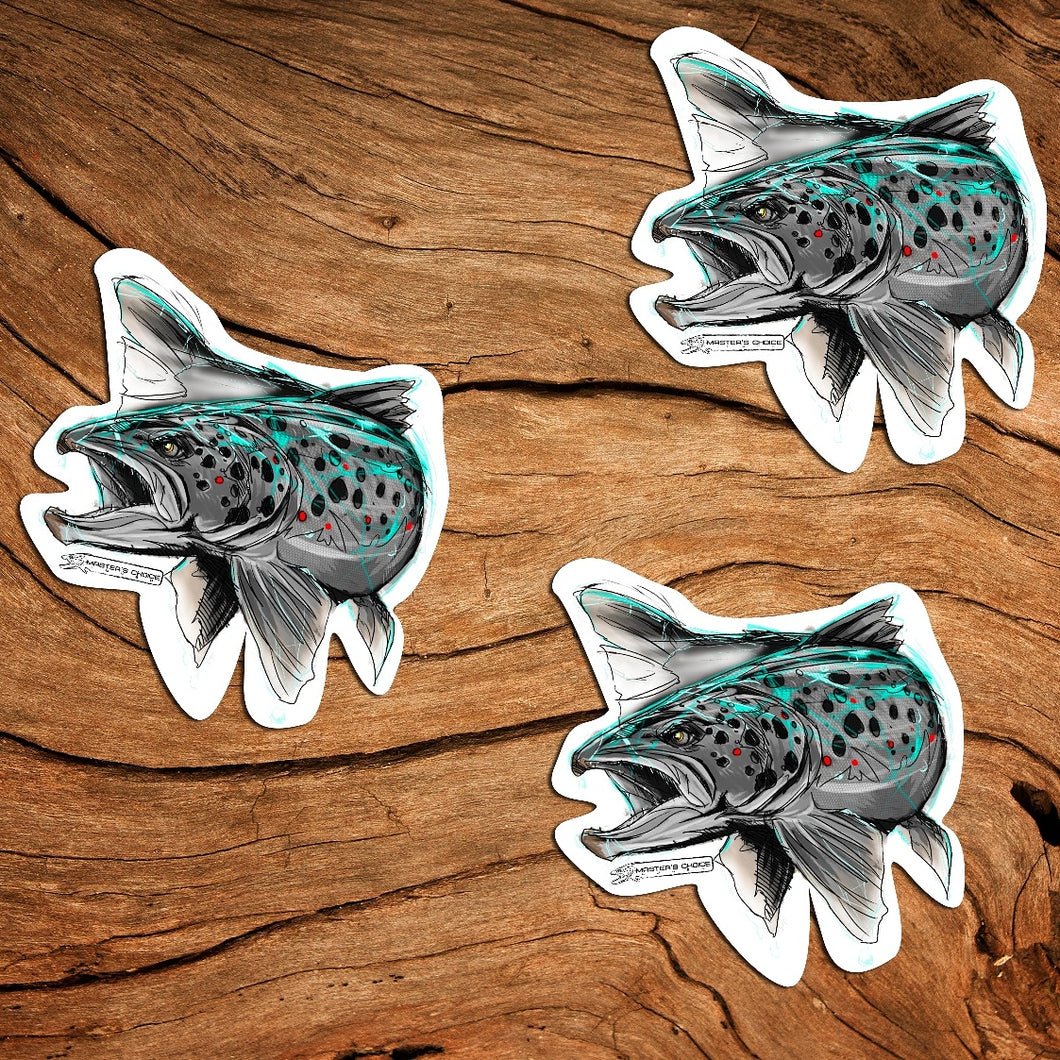 Masters Choice Lures Decal - 4x4 Inches